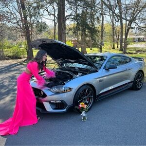 Glamorous Pink Prom Dress